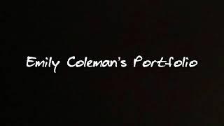 Emily Coleman’s Portfolio