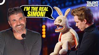 Simon Can't Stop Smiling at Jack Williams' Performance! | America's Got Talent