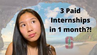 How to Get an Internship as a High Schooler // How to Get a Job During COVID-19!!! 