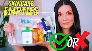 Skincare EMPTIES 2024 | Repurchase or Pass? Part 2