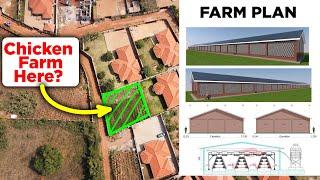 How to Build a Chicken Farm on a SMALL PLOT of Land