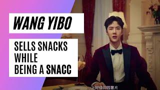 Wang Yibo sells snacks while being a SNACC! [ENG SUB] Yibo's new ad 王一博广告