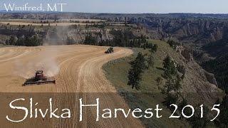 Harvesting Along the Edge in Central Montana (Slivka Harvest 2015)