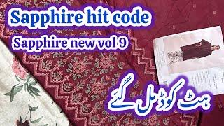 Sapphire hit codes shopping haul & new winter  vol 9 collection 2024  || glamour it