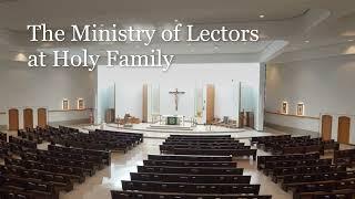 The Ministry of Lectors