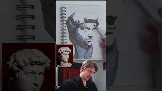 Can you draw a portrait with ONLY 3 markers?