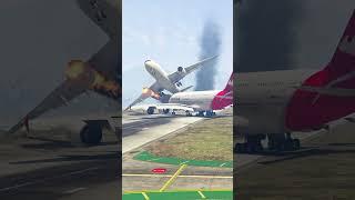 Extremely brave pilot save airplane with fire on the busy airport