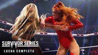 LUCHA COMPLETA: Becky Lynch vs. Charlotte Flair: Survivor Series 2021