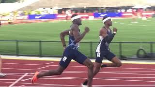 Rai Benjamin WINS 400m Hurdles @ 2021 U.S. Olympic T & F Trials, 1st Round Heat 2 +Kendziera, Rosser