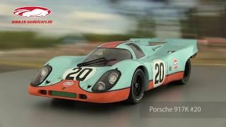 ck-modelcars-video: Porsche 917K #20 24h LeMans 1970 Siffert, Redman CMR