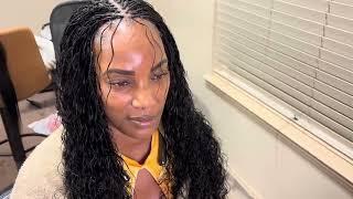 Micro braids with virgin human hair (2 months update on the hair and touch up)