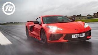 Chevrolet Corvette: 184mph, 480+bhp, Mid-Engined 6.2L V8 | Top Gear Series 31