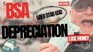 Epic Depreciation - BSA Gold Star 650 - How much did the previous owner lose in 12 months?