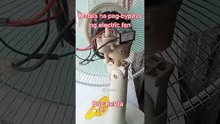 Ganito ang madaling pag- bypass, pag-rekta ng electric fan thermal fuse.