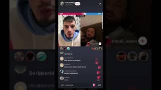 Kozak dhe Medi shahen keq live ne TikTok (Medi i ben diss, i permend Behijen)