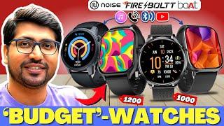 [New 2025]Best Smartwatch Under ₹1000 India 2025  | Top 5 Smartwatches ₹1000–₹1200 with Calling!