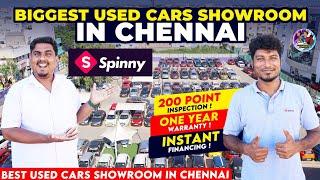 Biggest Used Car Showroom in Chennai | Spinny Cars | 500+ Cars | VANDU URUTTI