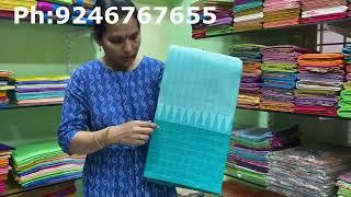 Mangalagiri handloom sarees Ph:9246767655 @ Genuine Weavers Nunchi