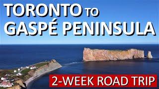 Road Trip 2021: Toronto to Gaspé Peninsula Vlog - 2-Week Trip Vlog on a Budget