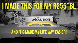 Improving my Evolution R255TBL saw! (to me)