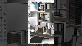 Best way to stretch objects inside SketchUp with extension #viral #cad #new