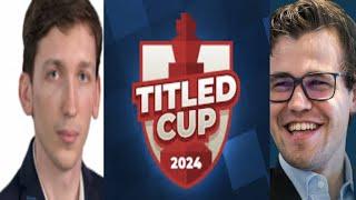 Magnus Carlsen Vs Grigoriy Oparin || Chess Titled tuesday Cup 2024