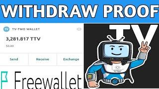 TV TWO APP PAYMENT PROOF||Earn unlimited TTV TOKEN