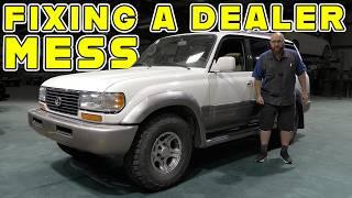 DEALER Couldn't Fix It & Nearly Broke This Lexus LX450