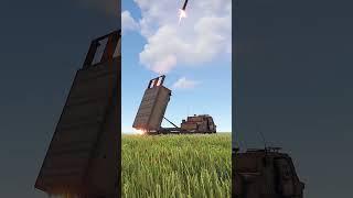 Can Bradley survive MLRS Rockets in Rust?  #shorts