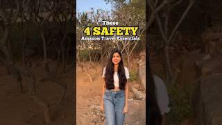 4 Safety Amazon Travel Essentials | Do Not Travel Without This #travel #gadget  #safetytips #amazon