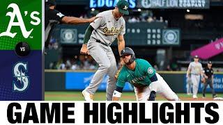 Athletics vs. Mariners Game Highlights (7/23/21) | MLB Highlights