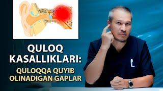 Quloq kasalliklari: Quloqqa quyib olinadigan gaplar | @REGISTONTV