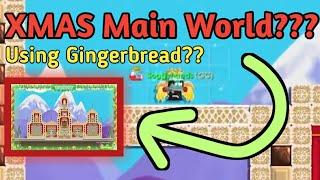 Building a PRO XMAS Main World (Winterfest Special Edition #2) |  Growtopia Main World