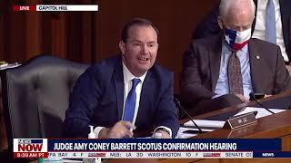 ABORTIONS IN U.S. Mike Lee FULL Questioning Of Judge Amy Coney Barrett