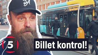 Billetkontrol på Nørrebrogade | Gadebetjentene | Kanal 5 Danmark