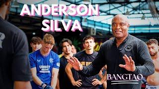 Anderson Silva SEMINAR Part 2 | Mirroring your opponent | UFC GOAT visits Bangtao Muay Thai & MMA!!!