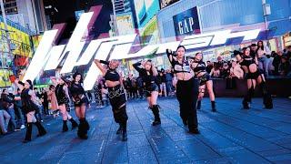 [KPOP IN PUBLIC NYC | TIMES SQUARE] aespa 에스파 'Whiplash'  Dance Cover by OFFBRND