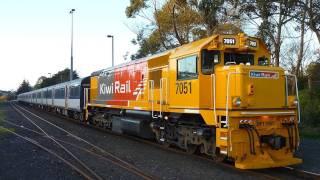 KiwiRail DFT 7051 (EMD GT22MC) in Veolia Transdev service