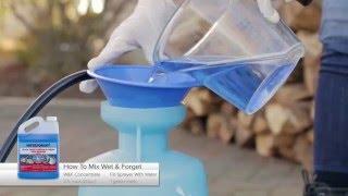 How To Mix Wet And Forget Outdoor Cleaner Concentrate - 1 part Wet & Forget to 5 parts water