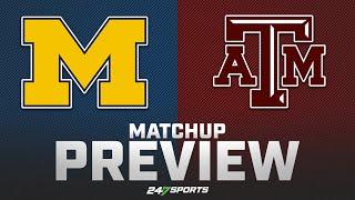 Michigan Wolverines vs. Texas A&M Aggies | March Madness College Basketball Game Preview 