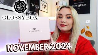 **SNEAK PEEK!** GLOSSYBOX NOVEMBER 2024 UNBOXING  MISS BOUX