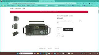 Tecsun S 2200x already out of stock at Anon Co shows SW radios are selling