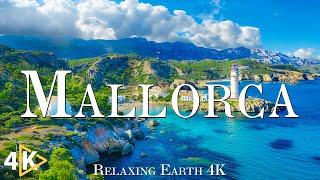 FLYING OVER MALLORCA - Amazing Beautiful Nature &  Relaxing Music