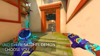 "get him SATCHEL DEMON"