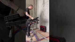 Полное в профиле | Монтаж смесителя скрытого монтажа ‍ #сантехник #plumber #plumbing #сантех
