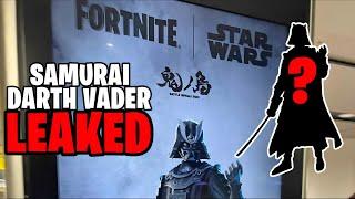 Fortnite LEAKED Upcoming SAMURAI DARTH VADER Skin!!!  (FULL LOOK + Lightsaber Katana)