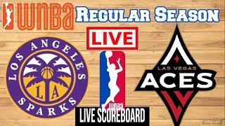 Live: Los Angeles Sparks Vs Las Vegas Aces | WNBA | Live Scoreboard | Play By Play