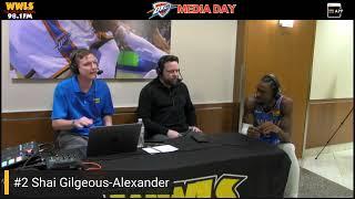 Shai Gilgeous Alexander - 2024 OKC Thunder Media Day