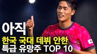 아직 한국 국대 데뷔 안한 특급 유망주 TOP 10