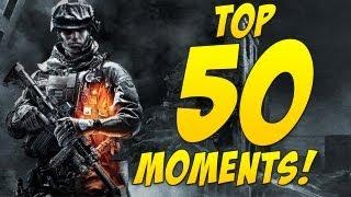 TOP 50 GREATEST MOMENTS IN BATTLEFIELD 3 (GameSprout)